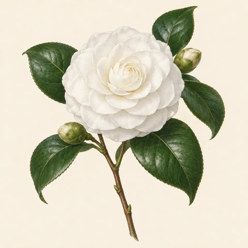 Camellia (illustration)