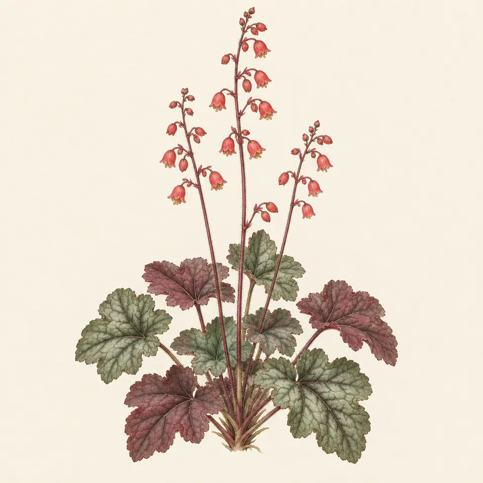 Coral Bells (illustration)