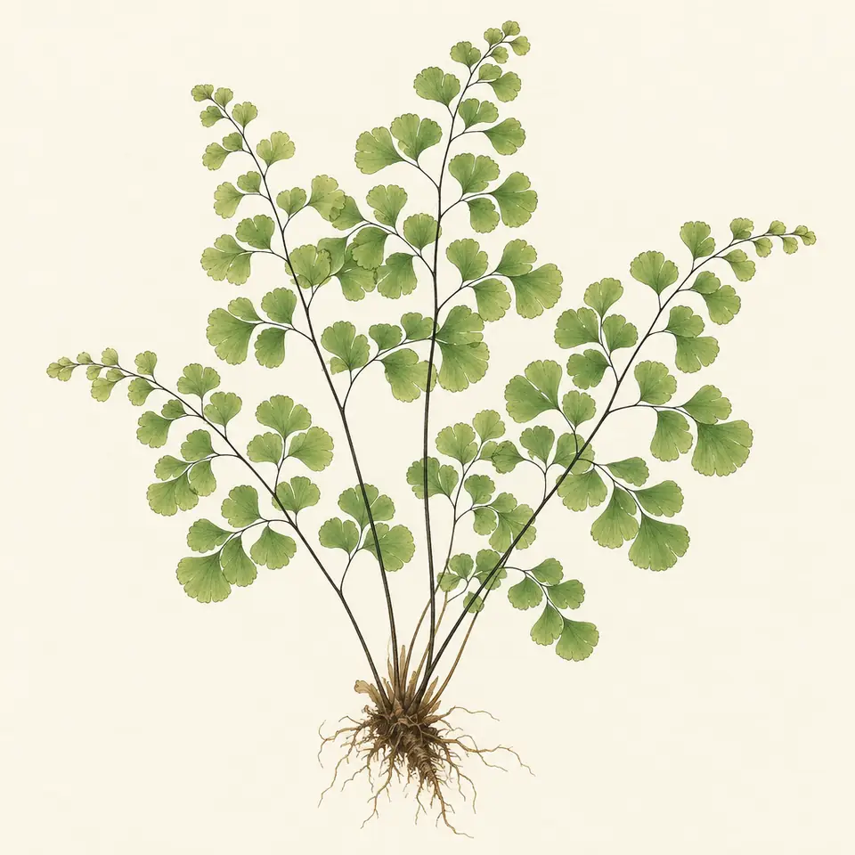Fern (Maiden Hair) (illustration)