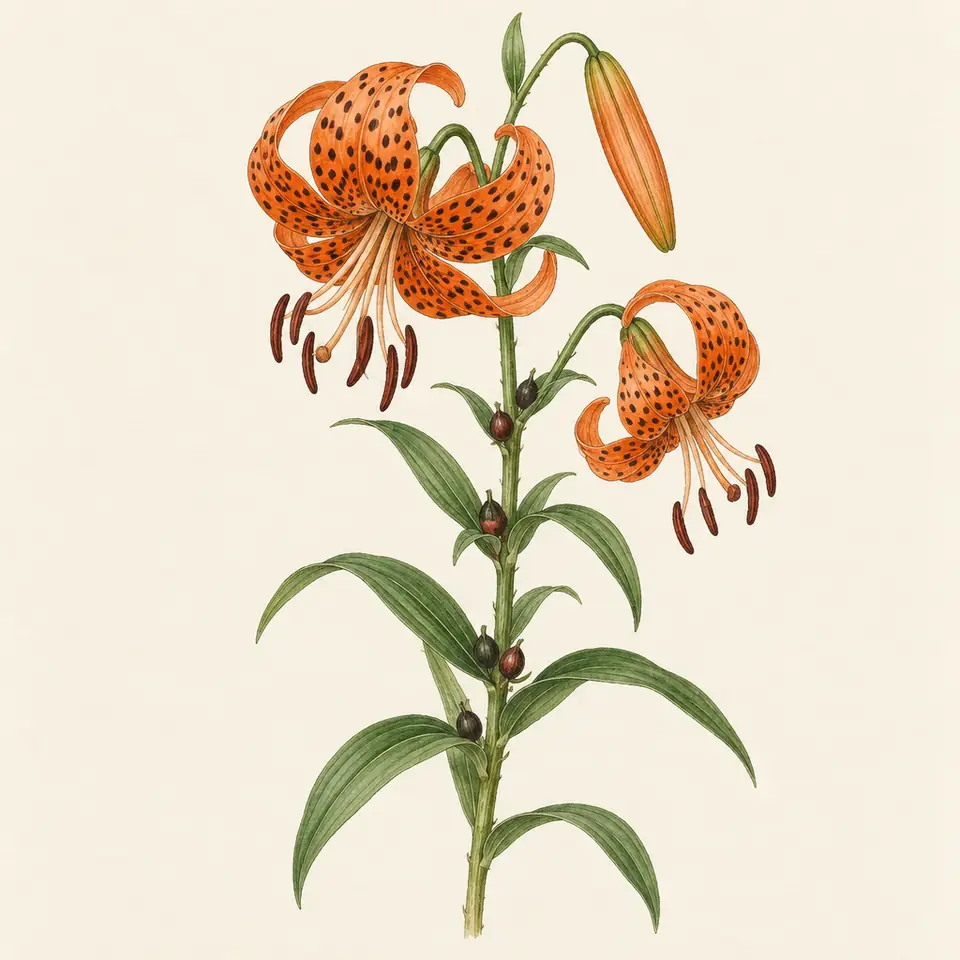 Lily, Tiger (illustration)
