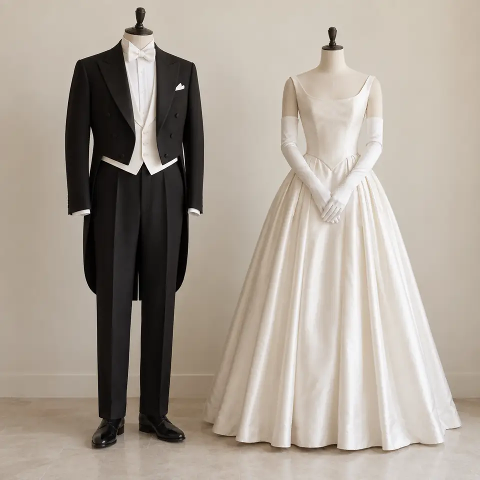 White tie (illustration)
