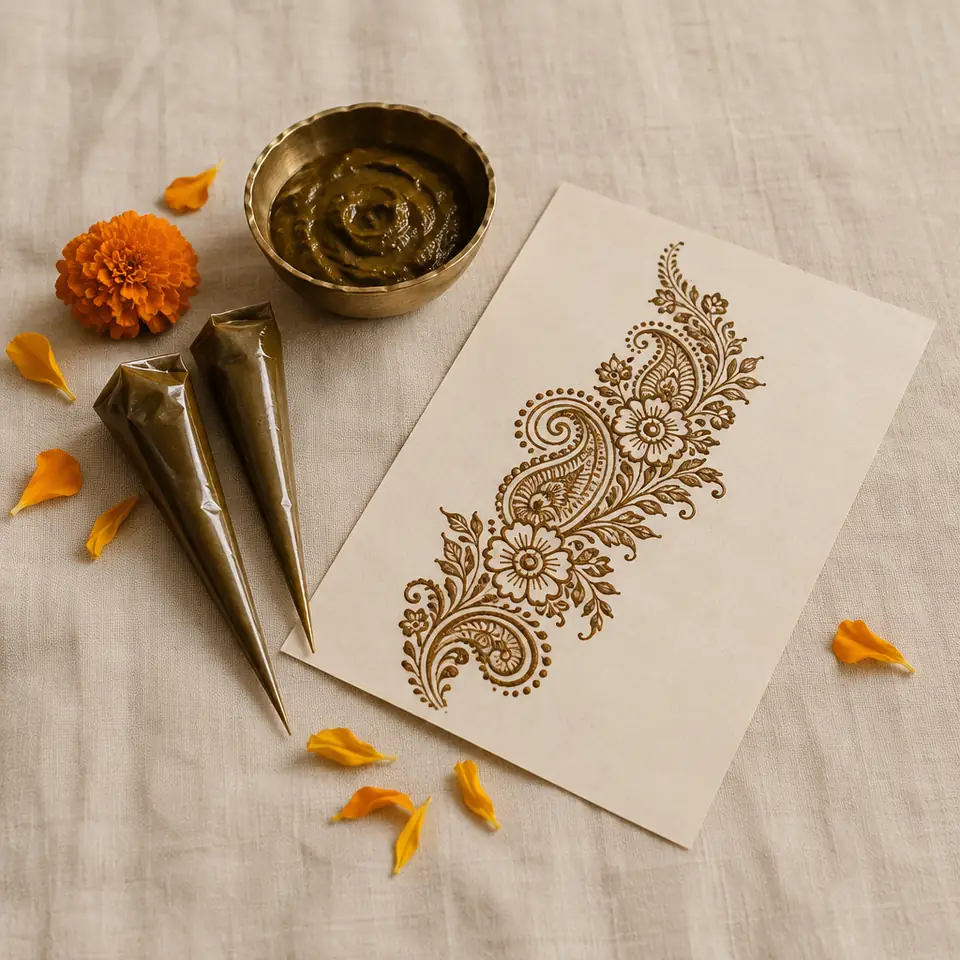 Mehndi (illustration)
